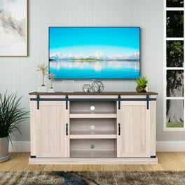 Whalen allston barn door 2024 corner tv stand