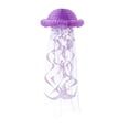 thumbnail image 1 of Farmhouse Wreath Mermaid Hanging Jellyfish Paper Lantern Party Decoration Hanging Mermaid Wishes Lantern Under Sea Mermaid Themed Birthday Baby Shower Wedding Family Party Decor,Purple Household Pend, 1 of 8