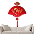 thumbnail image 1 of Farmhouse Wreath Vietnamese New Year Decorations 2025 | Vietnamese New Year Ornament Red New Year Home Decoration Spring Festival Decorations Chinese Spring Festival Red Ornament New Year Dec, Househ, 1 of 8