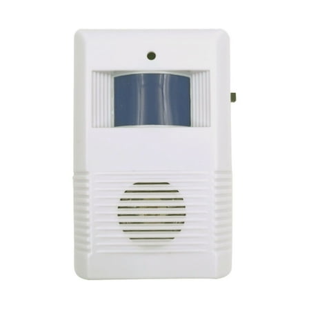 Farmhouse Wreath Wireless Shop Store Guest Entry Alarm Door Bell Chime Motion Sensor Doorbell,White Household Pendant