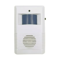 Farmhouse Wreath Wireless Shop Store Guest Entry Alarm Door Bell Chime Motion Sensor Doorbell,White Household Pendant