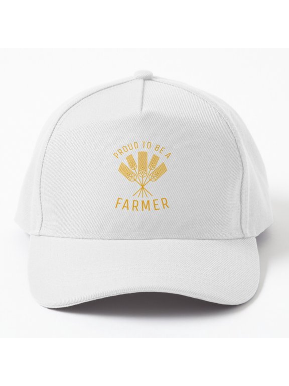 Farming Baseball Cap, Farmer Lifestyle Appreciation Statement Design, Classic Everyday Hat