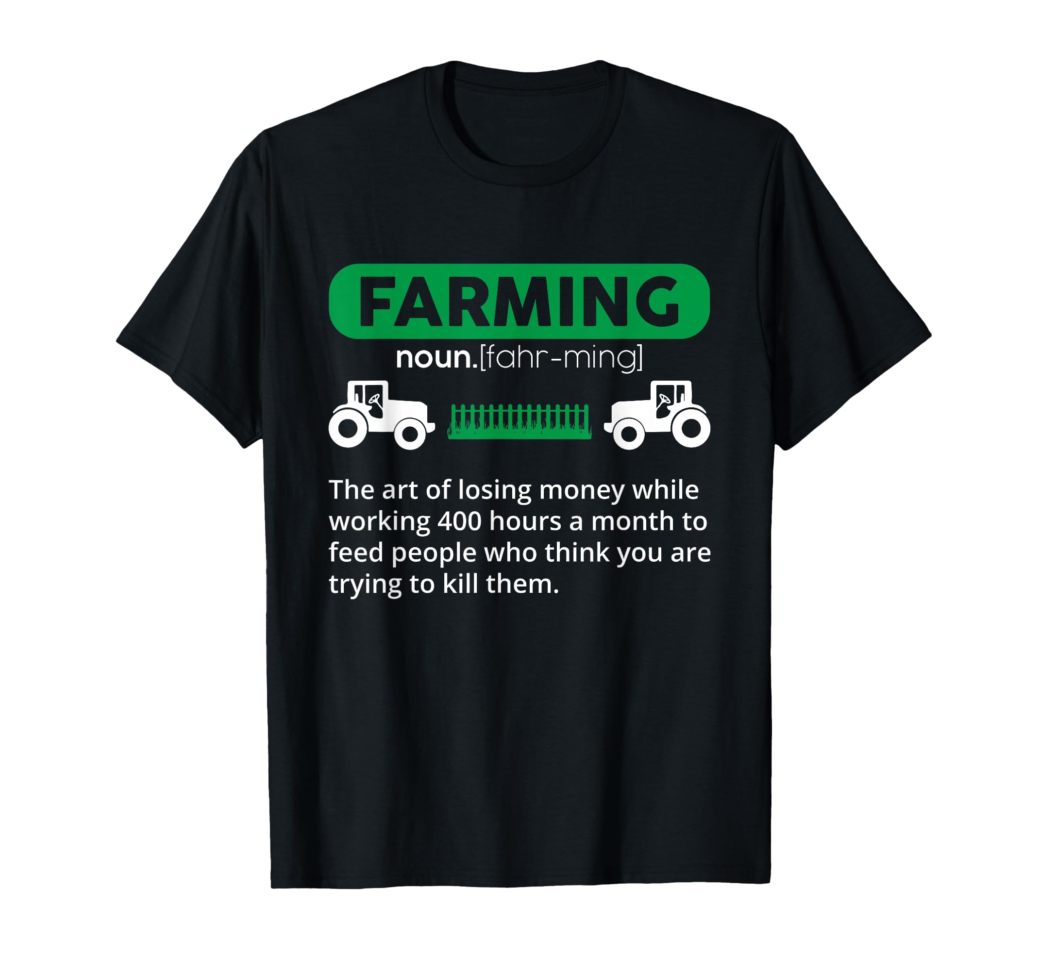 Farming Definition Noun Funny Farmer TShirt