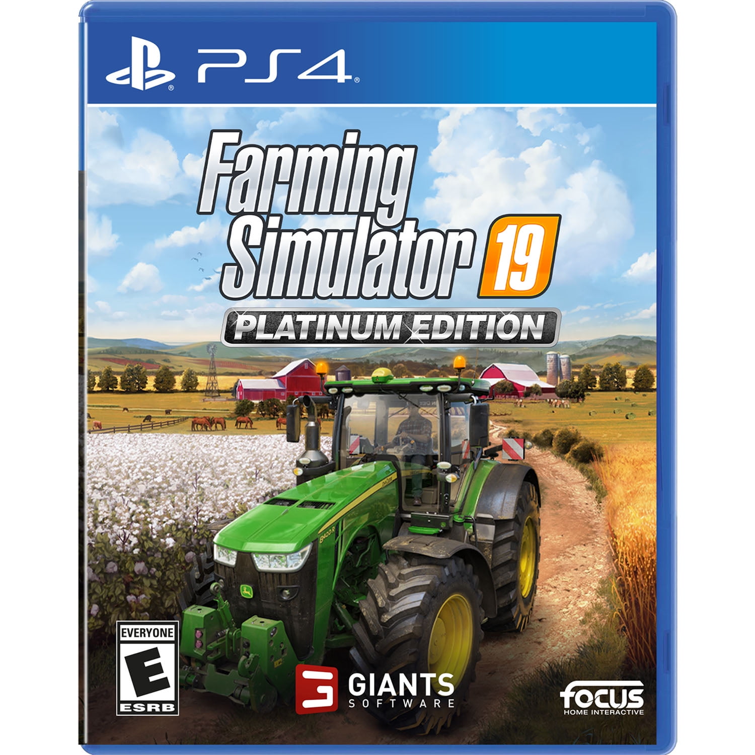 Landwirtschafts Simulator 19 Platinum Edition (Farming Simulator)  Playstation 4 (PS4) video spēle - - Games - Gaming Consoles