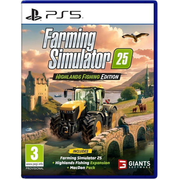 Farming Simulator 25 Highlands Fishing PlayStation 5