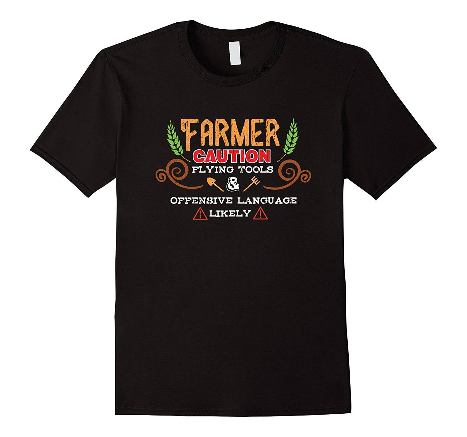 Caution Farmer T-Shirt Caution Farmer T-Shirt