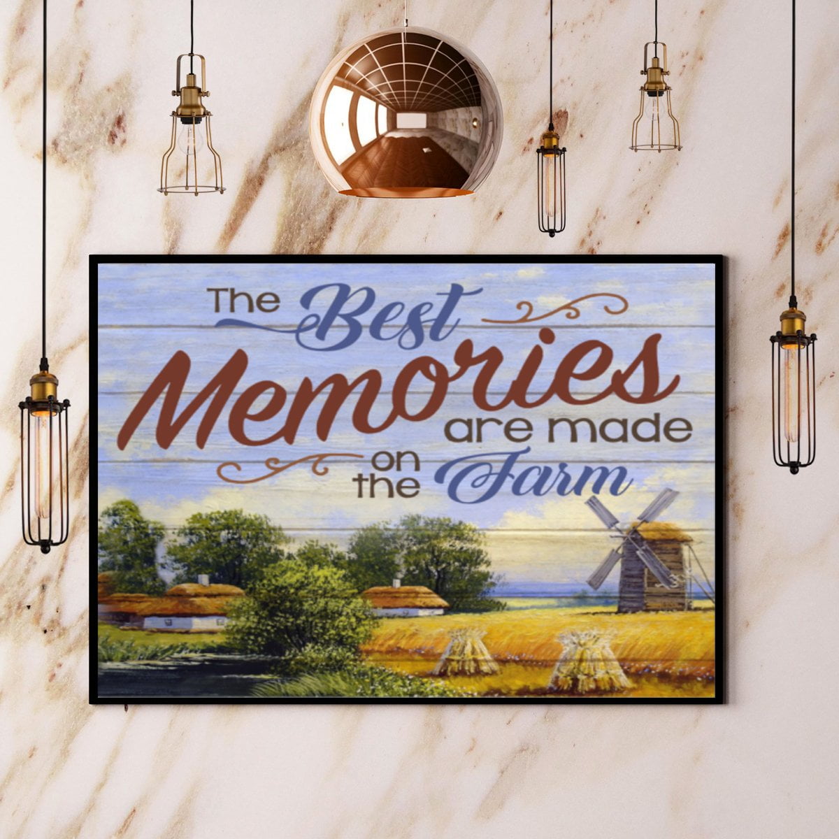 Farming The Best Memories Are Made On The Farm Paper Poster No
