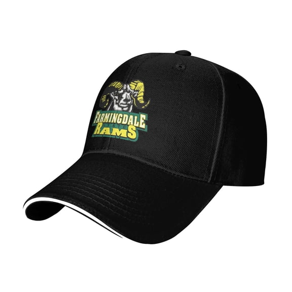 Farmingdale State College Casual Sandwich Baseball Cap Adjustable For Men For Women