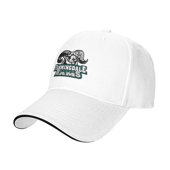 Farmingdale State College Casual Sandwich Baseball Cap Adjustable For Men For Women