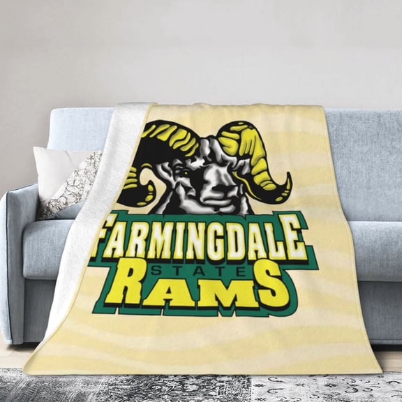 Farmingdale State College Ultra-Soft Micro Fleece Blanket Multi-Size Flannel Blanket