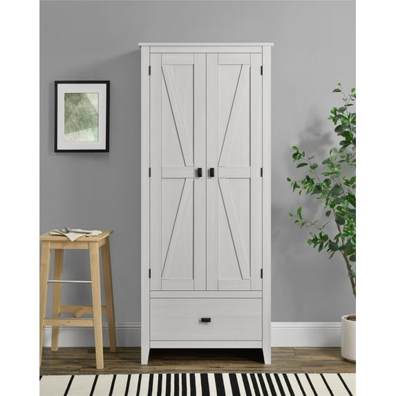 Farmington 30" Wide Storage Cabinet, Ivory Pine