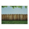 thumbnail image 1 of Farmland Cutting Board, Rustic Plank over Field Meadow Tranquil Nature Yard Neighborhood Image Print, Decorative Tempered Glass Cutting and Serving Board, Small Size, Green Brown, by Ambesonne, 1 of 1