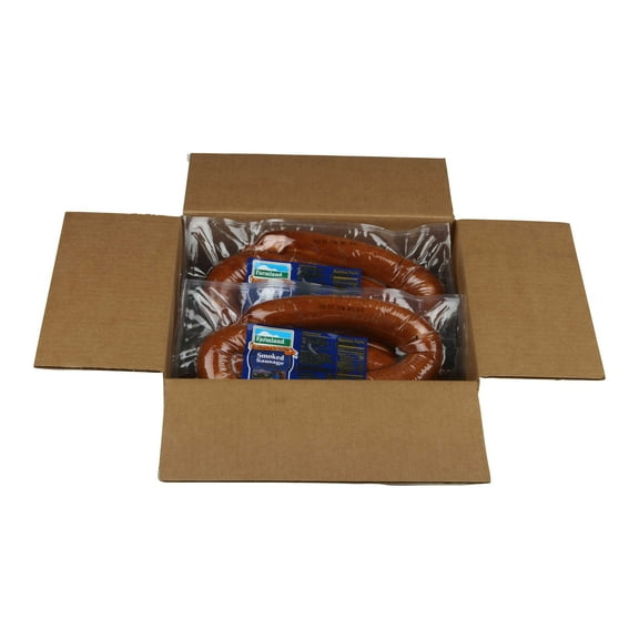 Farmland Gold Medal Regular Smoked Sausage, 5 Pound - 2 per case.
