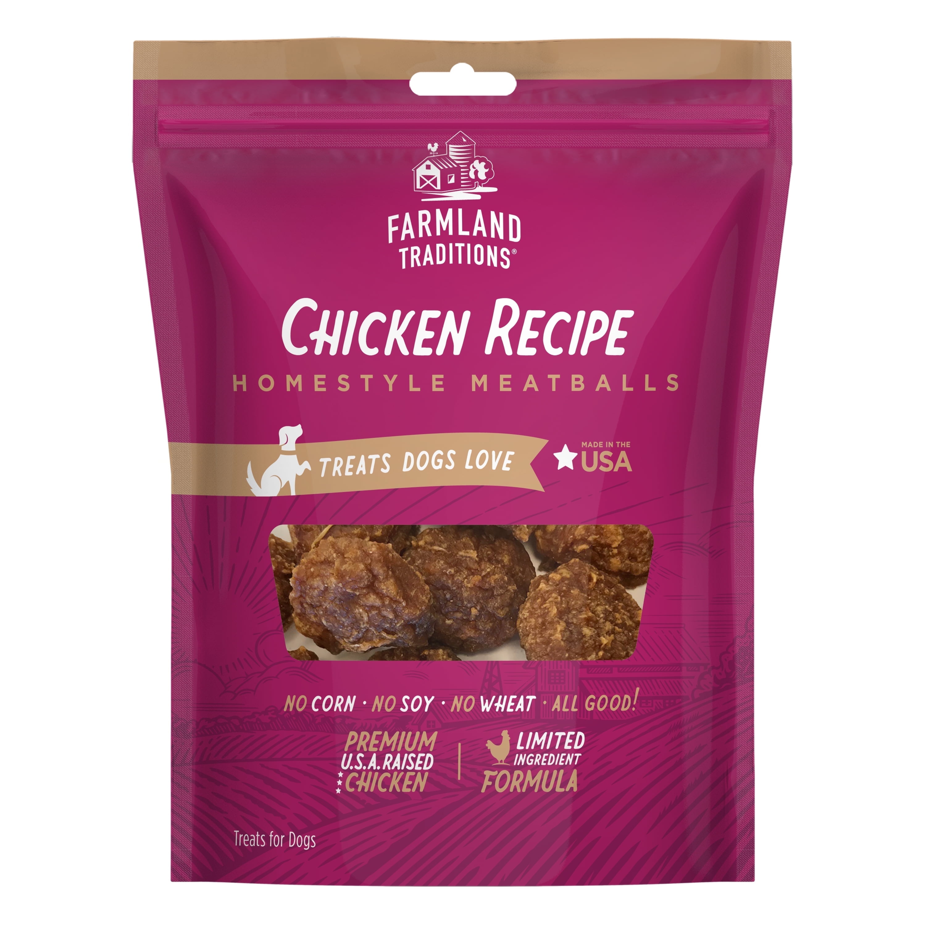 Farmland Traditions Chicken Recipe Homestyle Meatballs (16 oz.)