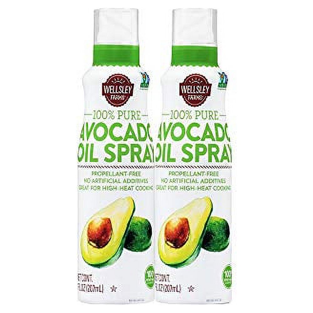 Farms' 100 Pure Avocado Oil Spray 2 Pack NonGMO Great for High