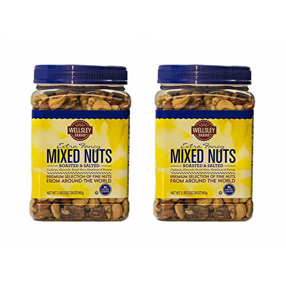 Farms And Salted Mixed Nuts, 35 Oz., 2Pk