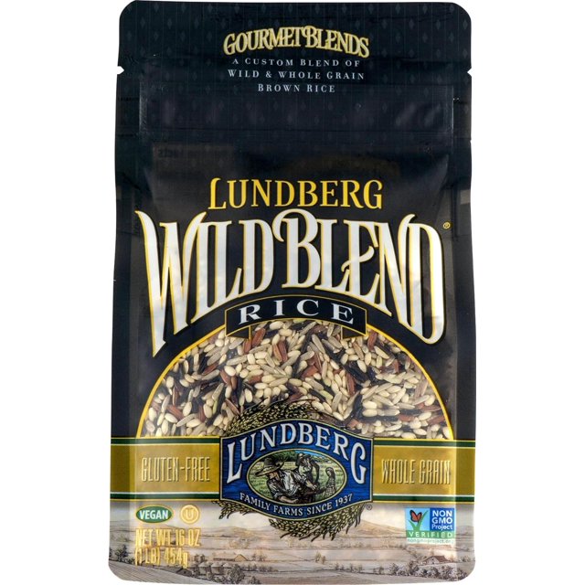 Farms Gourmet Wild Rice Blend 1 Pound (Pack of 6)