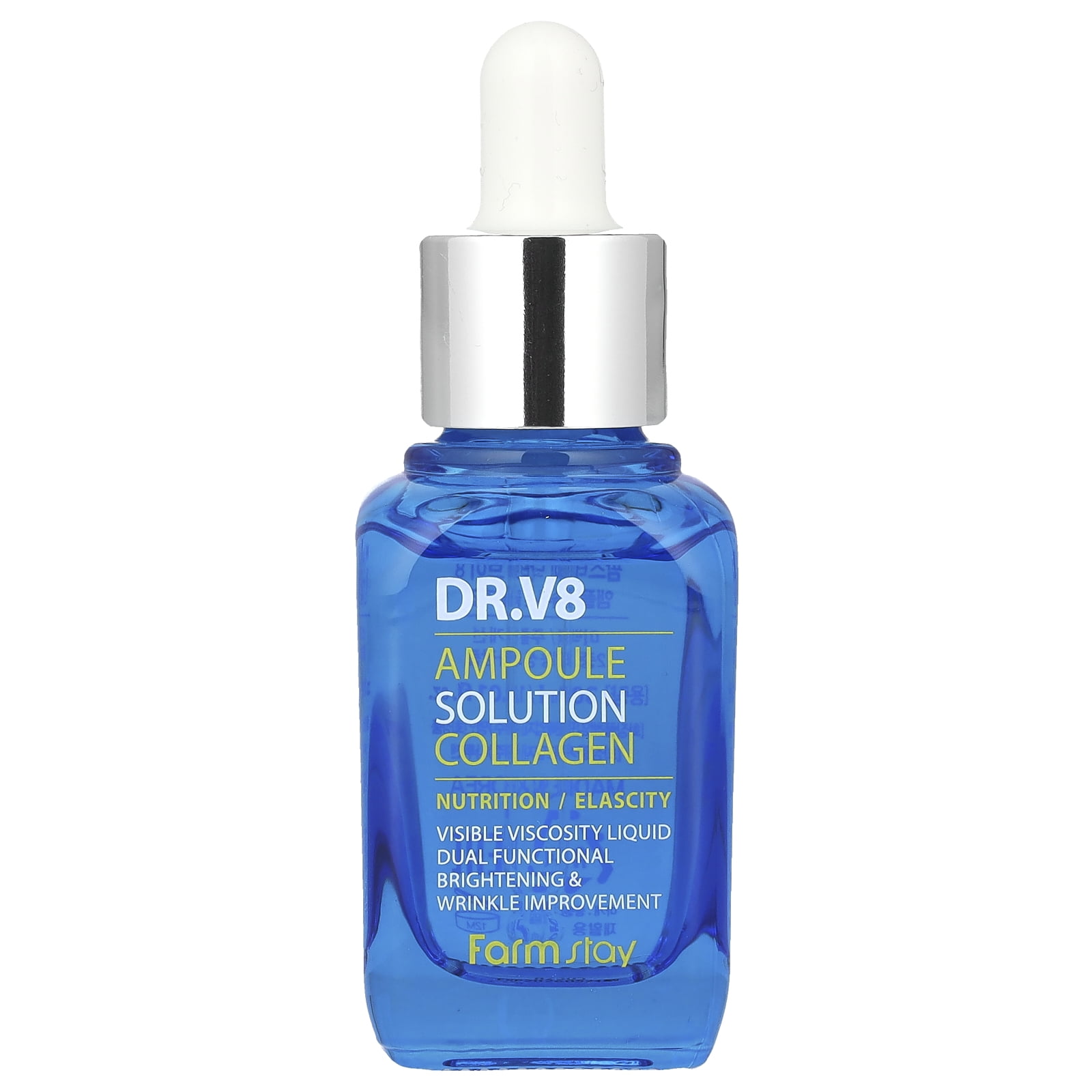 Farmstay Dr. V8 Ampoule Solution Collagen, 1.01 fl oz (30 ml) - Walmart ...