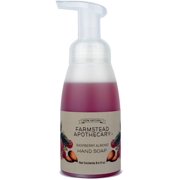 Farmstead Apothecary Foaming Hand Soap, Raspberry Almond, 8.4 Oz