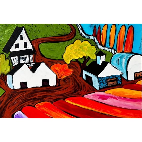 Farmstead by Ben Mann Poster Print