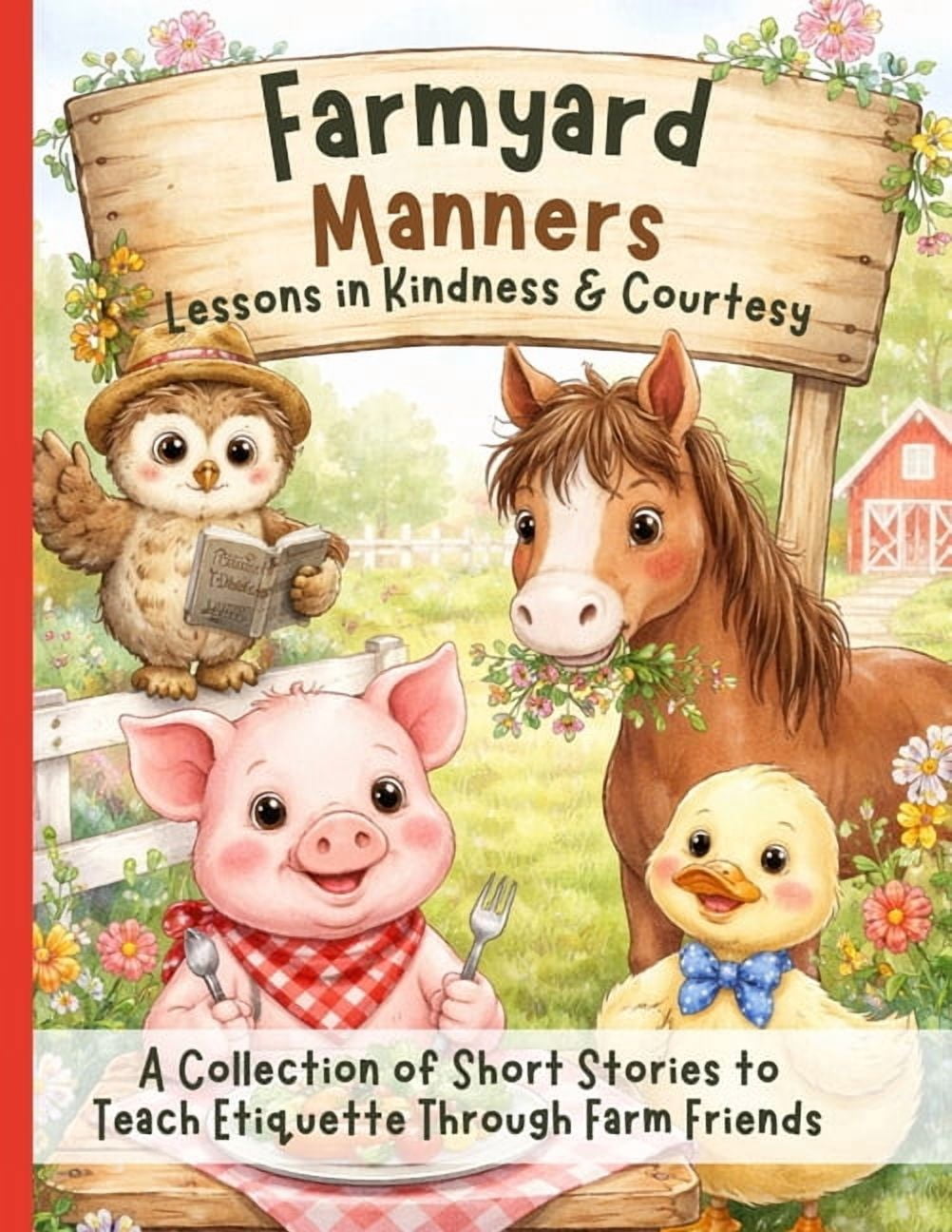 Farmyard Manners: Story-Based Lessons in Etiquette, Kindness, Respect and Social Skills for Kids, (Paperback)