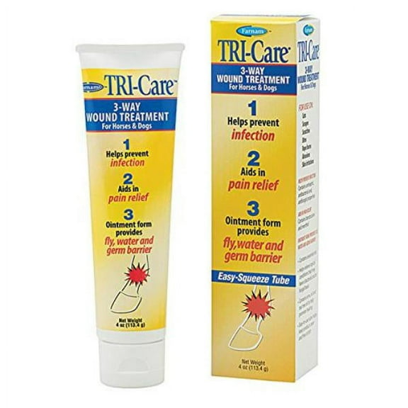 Farnam 100502415 TRI-Care Triple Action Wound Treatment, 4 Oz, Each