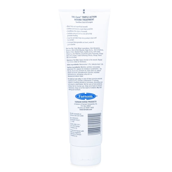 Farnam Tri-Care Wound Treatment Cream - Wound Care - 4oz