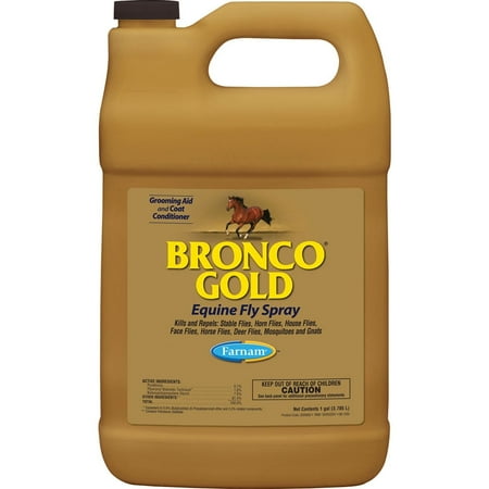 Farnam Bronco Gold Equine Fly Spray Gallon