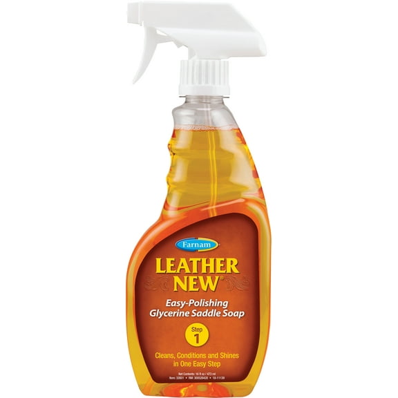 Farnam Leather New Liquid Glycerine Saddle Soap - Liquid Cleanser - 16 oz
