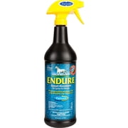 Farnam Endure Sweat-Resistant Fly Spray for Horses, Kills & Repels Horse Flies & Mosquitoes, 32 fl oz Spray Bottle