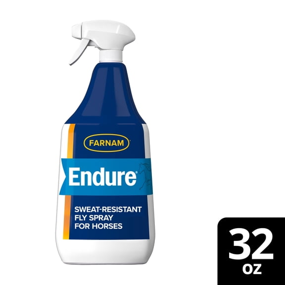 Farnam Endure Sweat-Resistant Fly Spray for Horses 32 oz