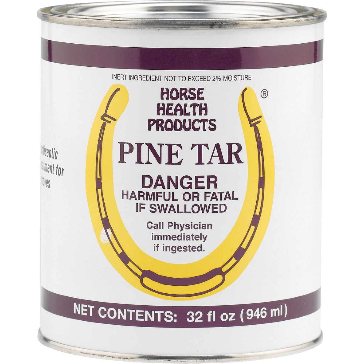 Farnam Horse Health Products 32 Oz. Pine Tar Hoof Dressing 77456 Pack of 12