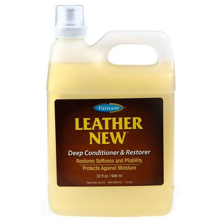 Farnam Leather Deep Conditioner & Restorer, 32 oz, Clear
