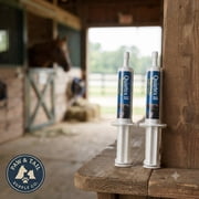 Farnam Quietex II Paste Focusing & Calming Pellets and Paste for Horses 2-Pack