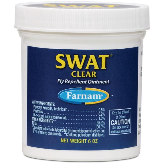 Farnam SWAT Fly Repellent Ointment Clear 6oz
