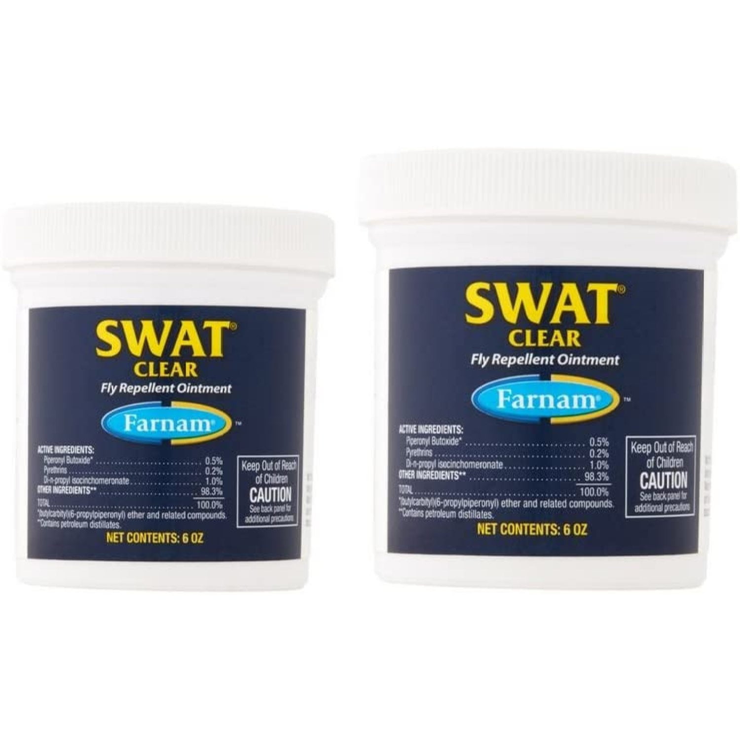 Farnam SWAT Fly pp Ointment for Horses, Clear by Farnam (2 Pack