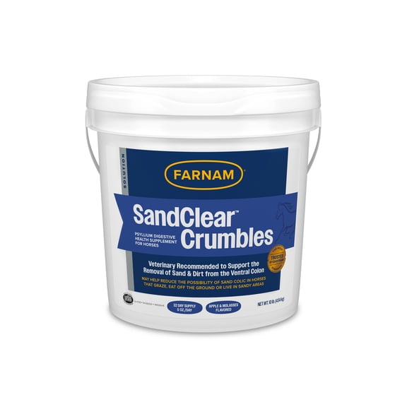 Farnam SandClear Natural Psyllium Crumbles 10 lb., 32 day supply