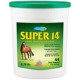 thumbnail image 1 of Farnam Super 14 Healthy Skin & Coat Supplement for Horses, Keeps coats shiny & gleaming year-round 2.75 Pound, 44 Day Supply, 1 of 10