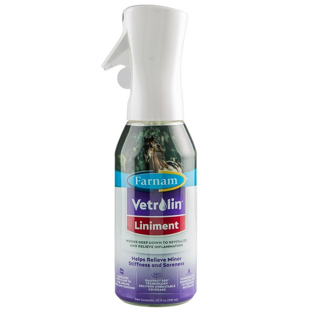 Farnam Vetrolin Liniment Continuous Nonaerosol Spray for Muscle