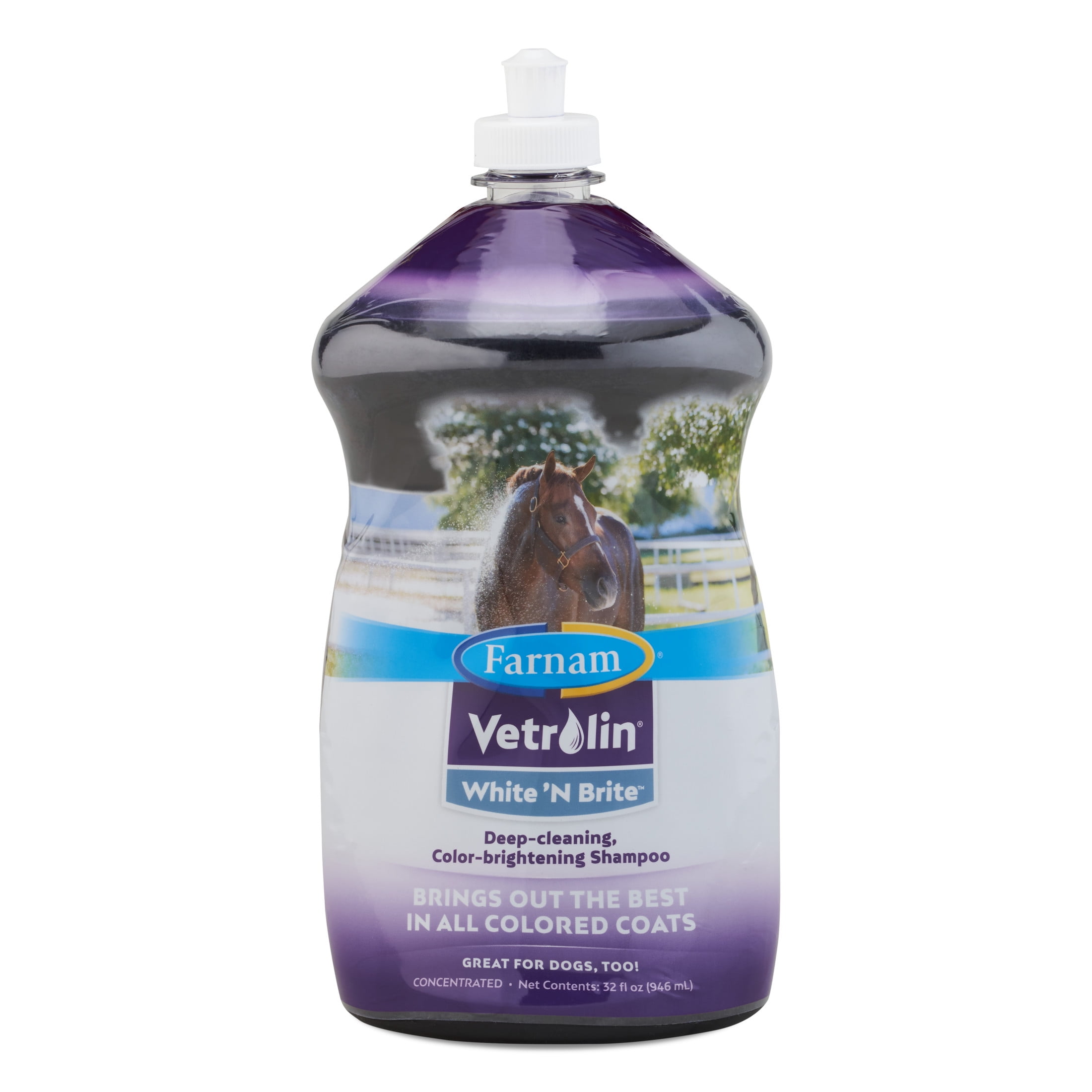 Farnam Vetrolin White N Brite Shampoo 32 Ounces