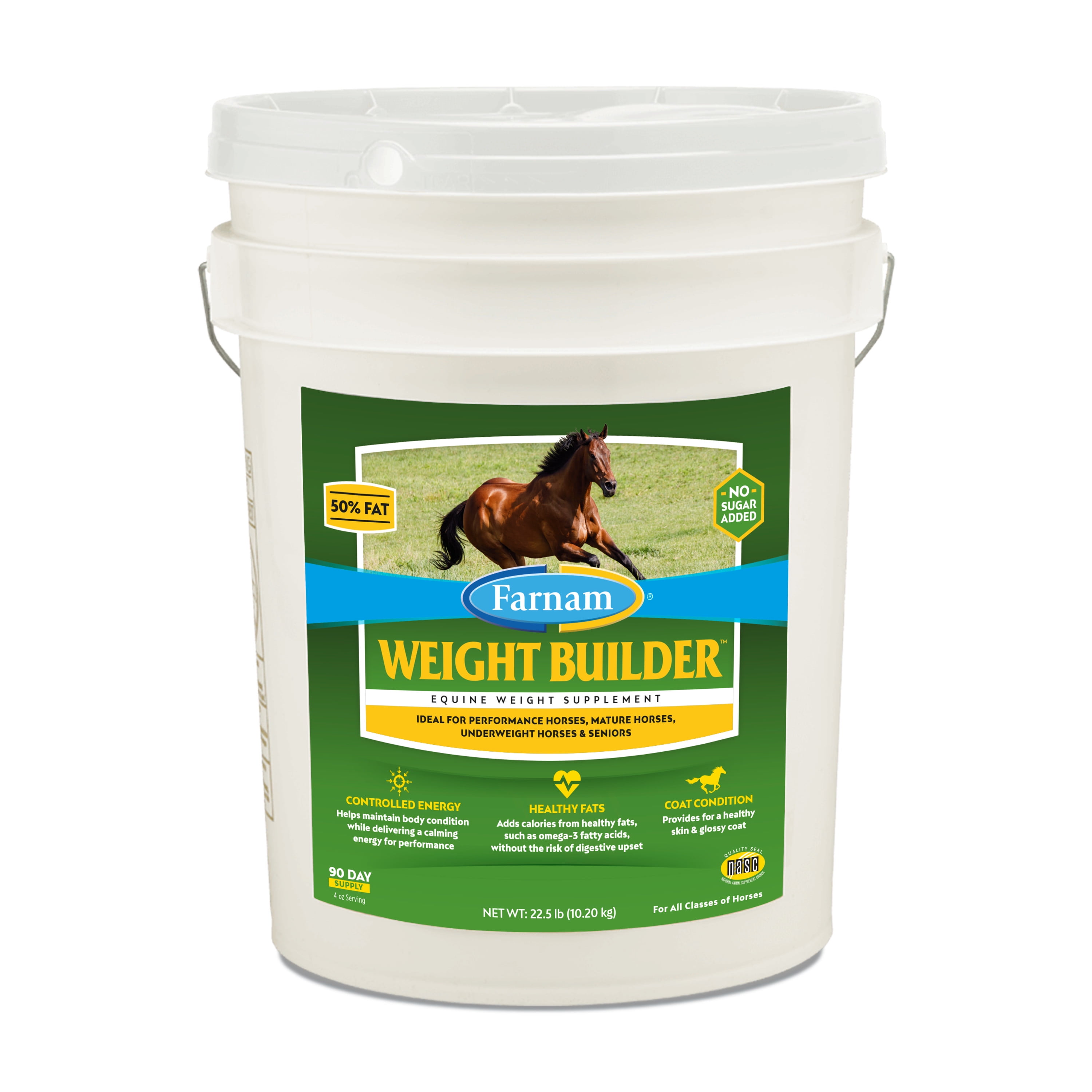 Farnam Weight Builder Equine Weight Supplement 22.5 pounds 90 Days