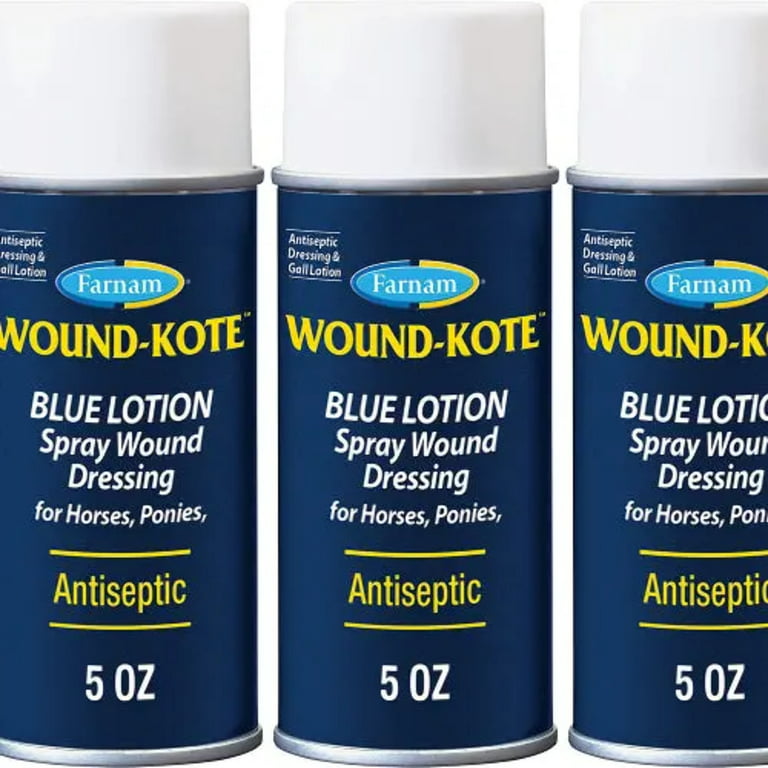 Farnam Wound-Kote Blue Lotion Spray Wound Dressing - SouthernStatesCoop