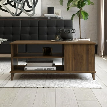 Ameriwood Home Farnsworth Coffee Table, Walnut