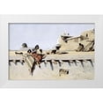 thumbnail image 1 of Farny, Henry 24x17 White Modern Wood Framed Museum Art Print Titled - Painting Pots, 1 of 4