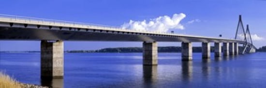 Farobridge Denmark Canvas Art - Panoramic Images (36 x 12)