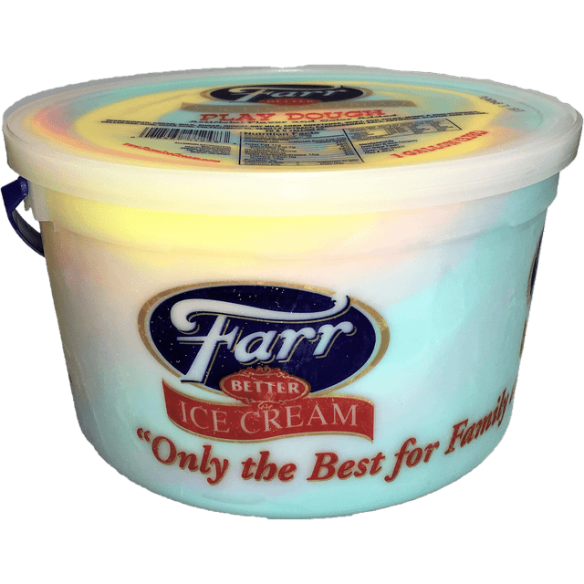 Farr Play Dough Ice Cream Pail, 128 oz