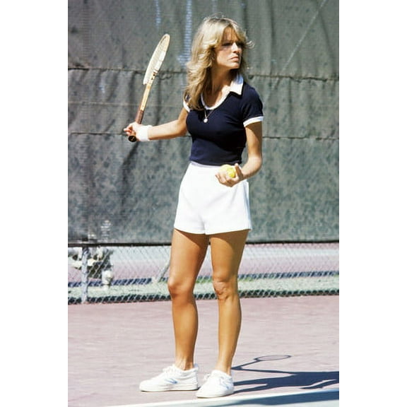 Farrah Fawcett 24x36 Poster Tennis Rare
