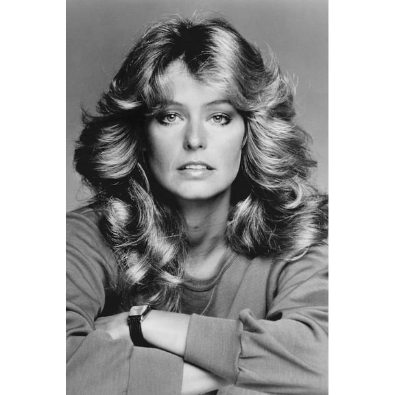 Farrah Fawcett 24x36 Poster classic Charlie's Angels in sweat shirt