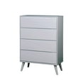 thumbnail image 1 of Farrah Mid-Century Wooden 4-Drawer Chest, Multiple Colors, 1 of 5