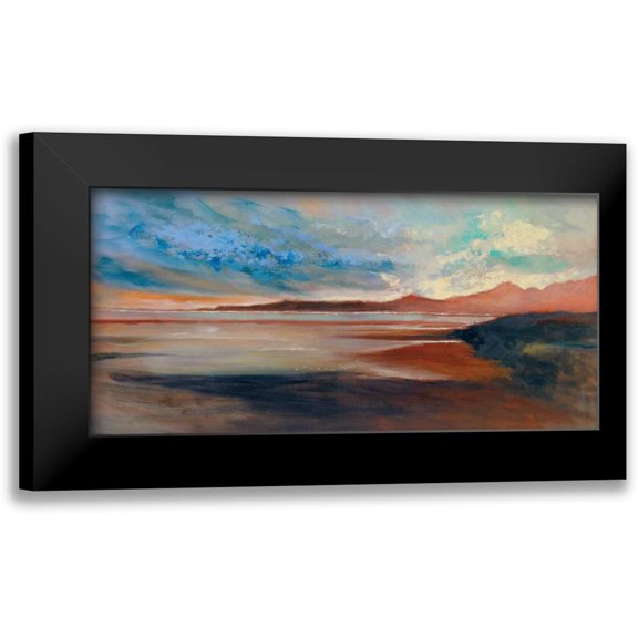 Farrall-Doyle, Anne 18x11 Black Modern Framed Museum Art Print Titled - Evening Vista II